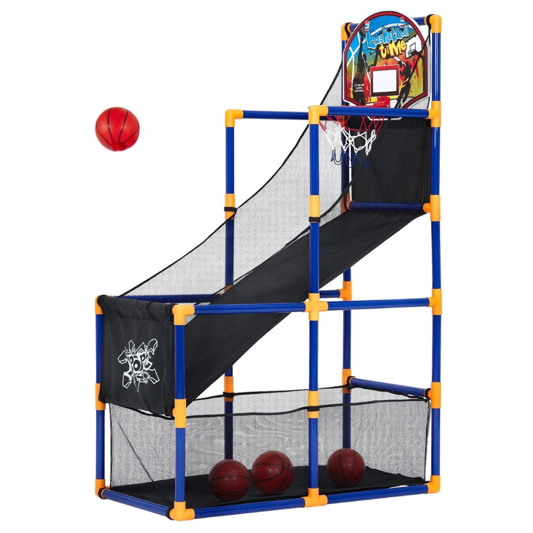 Harmobitat Basketball Arcade Game Set With 4 Balls