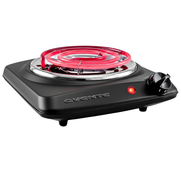 1000W Electric Countertop Single Burner With 6" Coil Hot Plate