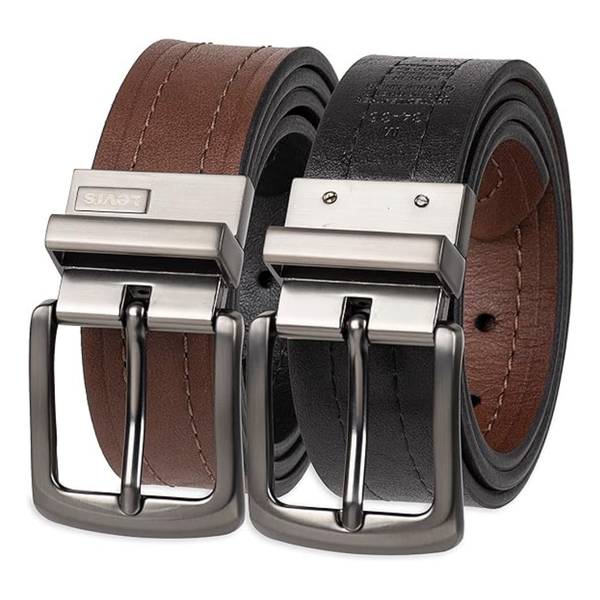 Levi's Mens 2-in-1 Reversible Belt