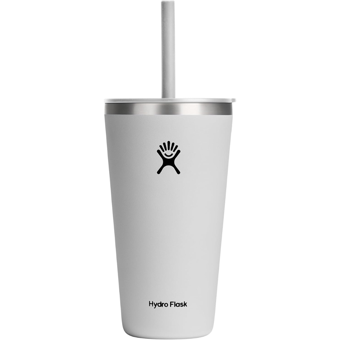 28-Oz All Around Tumbler Straw LID (White)