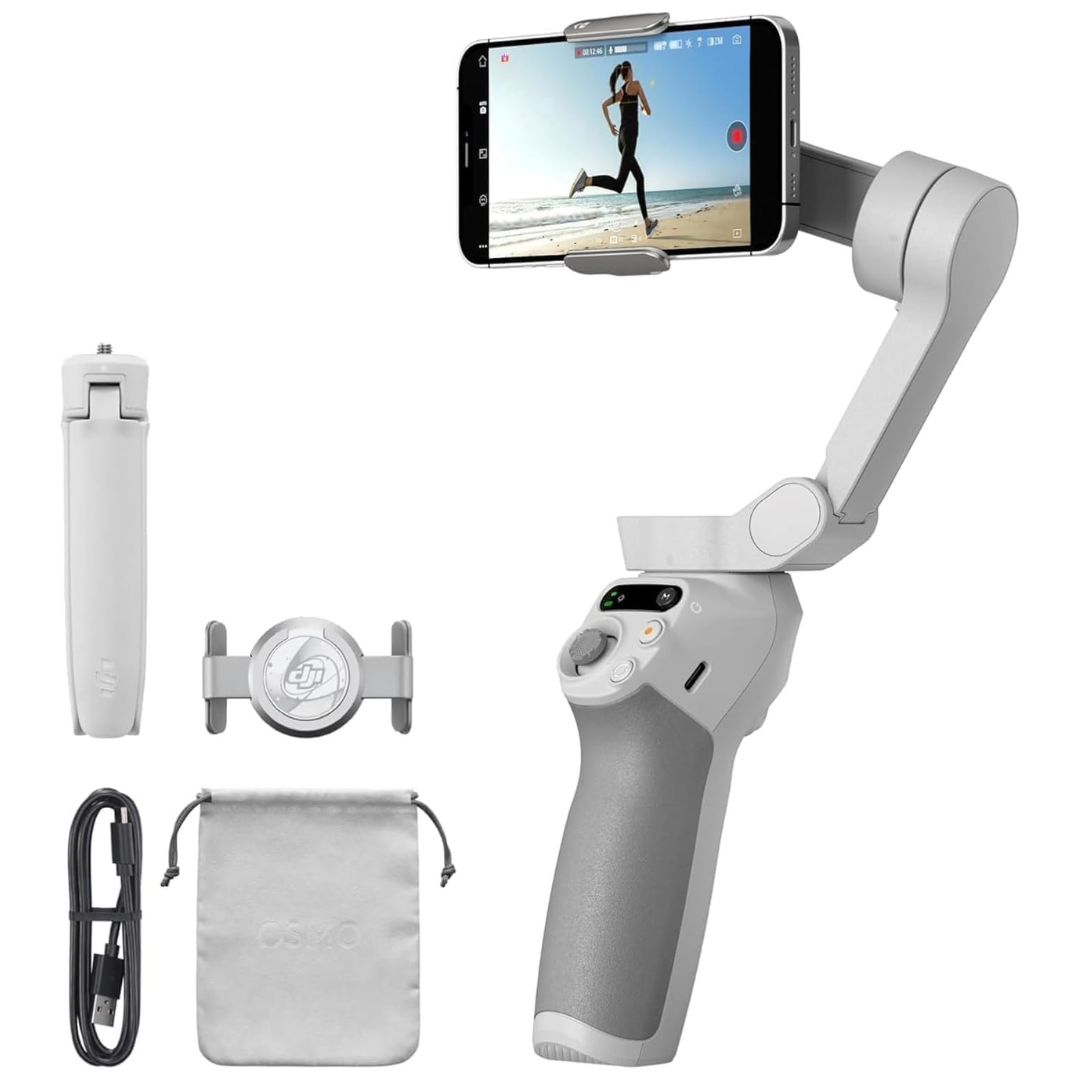 DJI Osmo Mobile SE Intelligent Foldable 3-Axis Phone Gimbal