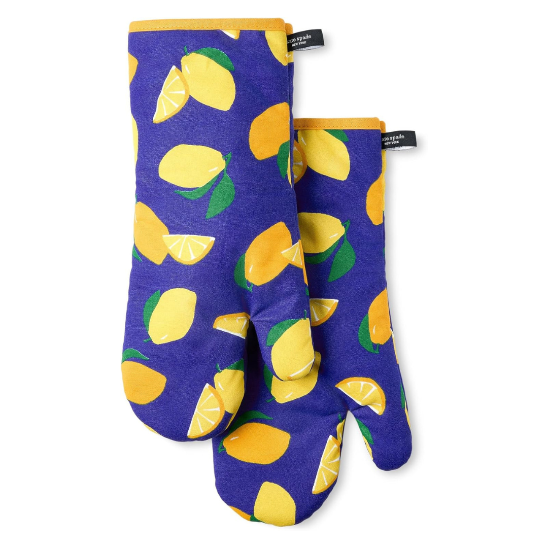 2-Pack Kate Spade NY Heat Resistant Oven Mitts