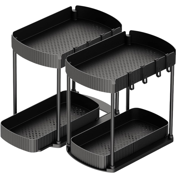 2-Pack Multi-Purpose Pull-Out Storage Organizers (12.8")