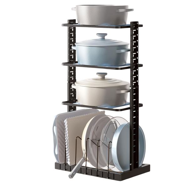 25.2" Height Under-Cabinet Pots & Pans Organizer