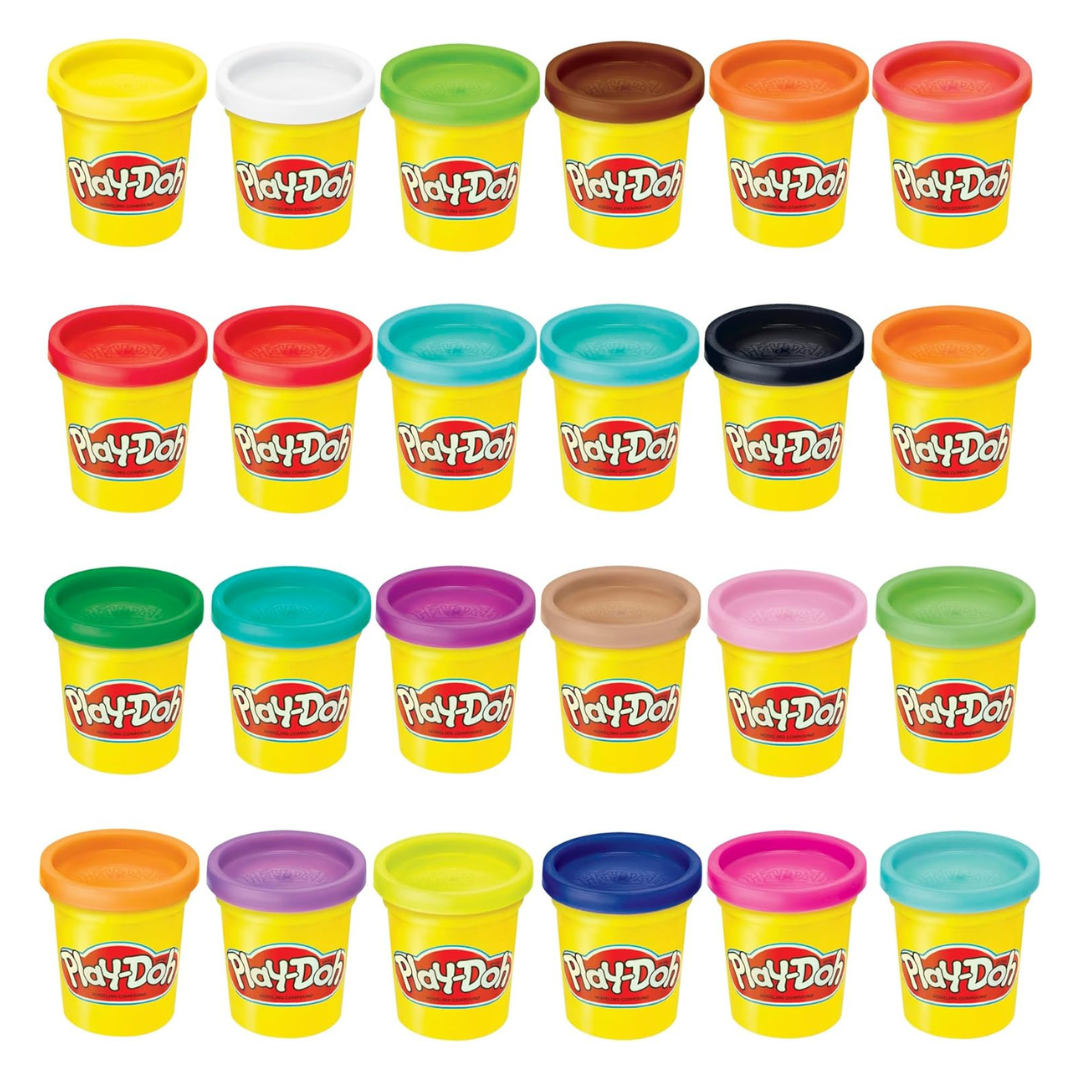 24-Pack Play-Doh Modeling Compound Case Of Colors (3-Ounce Cans)
