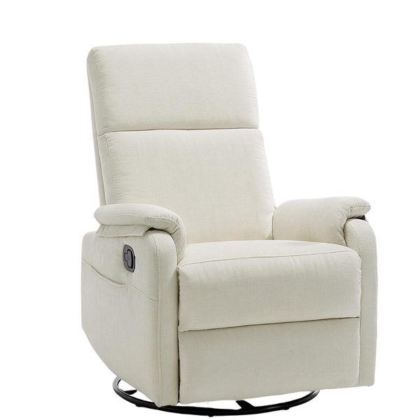 Korser Swivel Rocking Recliner Chair With Modern Armrests