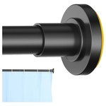 CorkLatta Adjustable 31"- 80" Spring Tension 1" Shower Curtain Rod