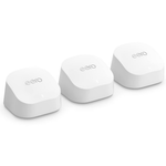 3-Pack eero 6+ Dual-Band Mesh Gigabit Wi-Fi 6 System (4,500 sq.ft)