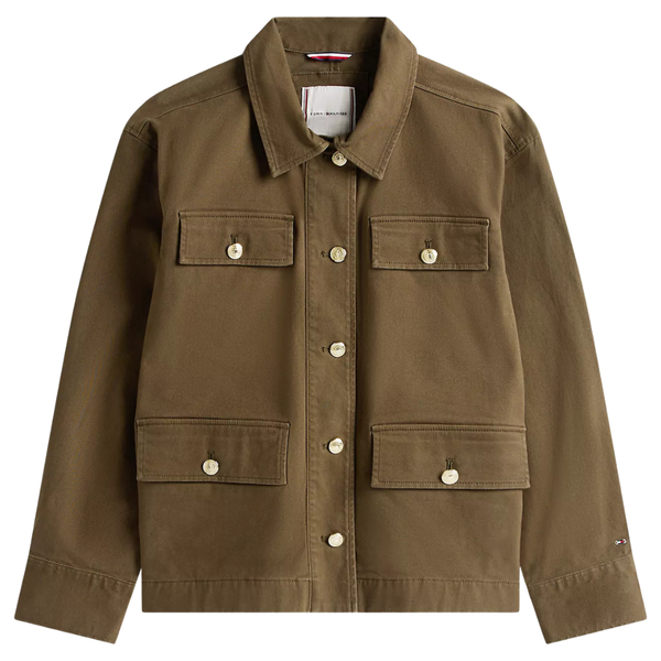 Tommy Hilfiger Gold-Button Field Women's Jacket