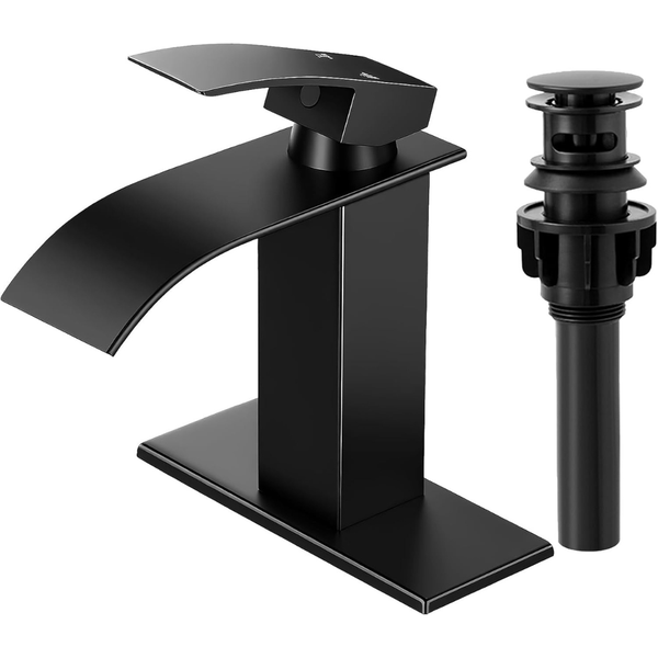 RNDIOZD Waterfall Bathroom Sink Faucet