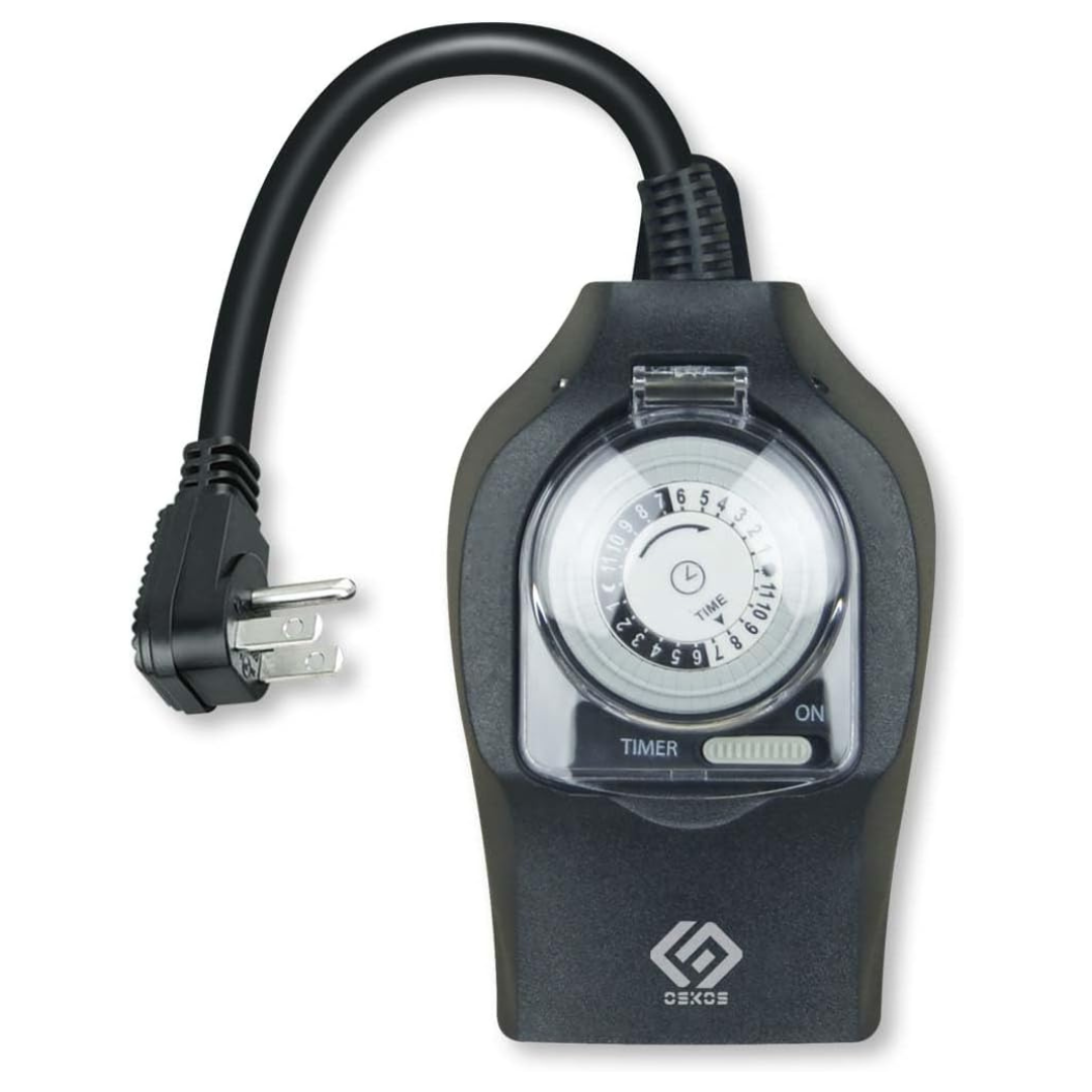 Oskos 24 Hour Waterproof Outdoor Light Timer