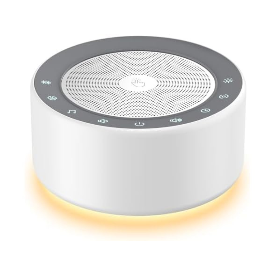 Kipcush 7-Colors Night Light Nursery Lamp With Sound Machine