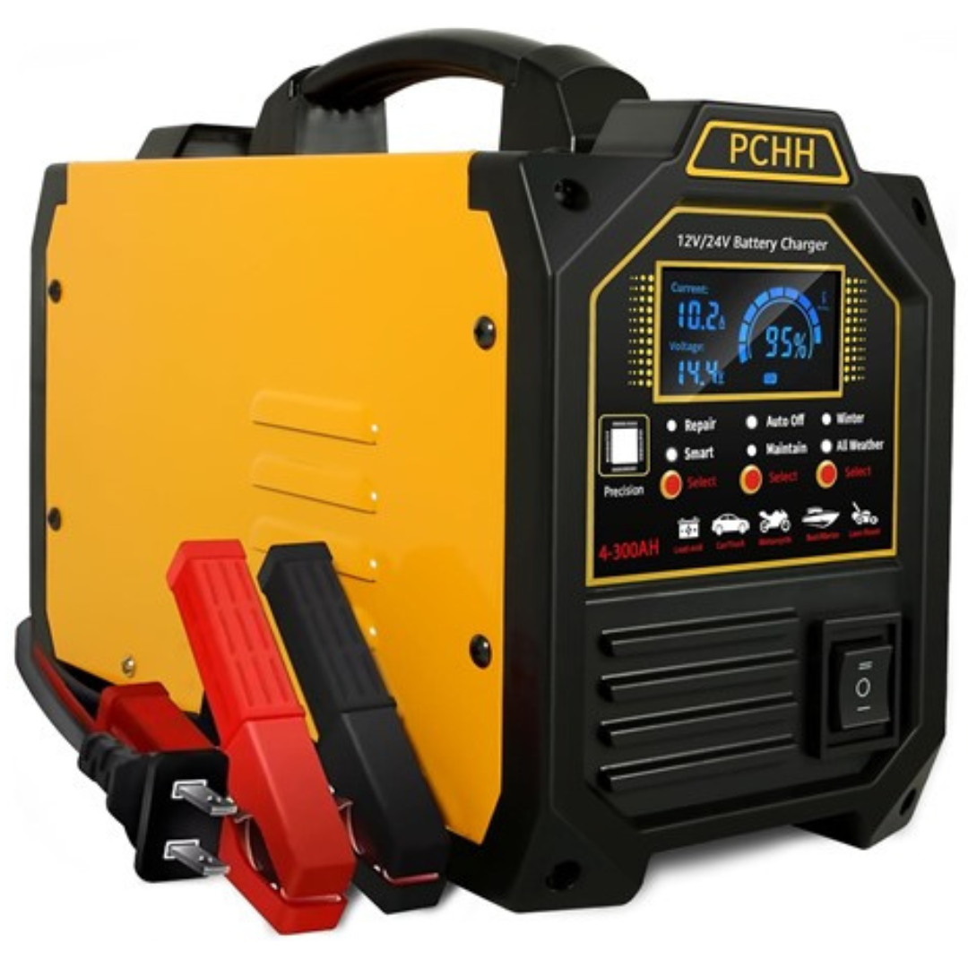 12V 24V Heavy Duty Car Battery Charger