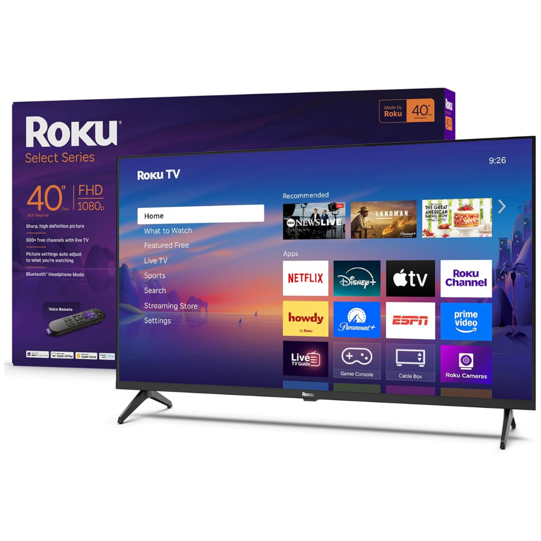 40" Roku 40R3D5 1080p Smart LED Roku HDTV