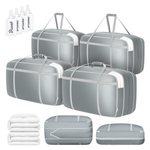 4-Pack Extra Large Heavy Duty Comforter Storage Bag W/ Window