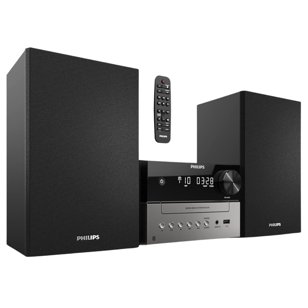 Philips Bluetooth Stereo System For Home With CD Player