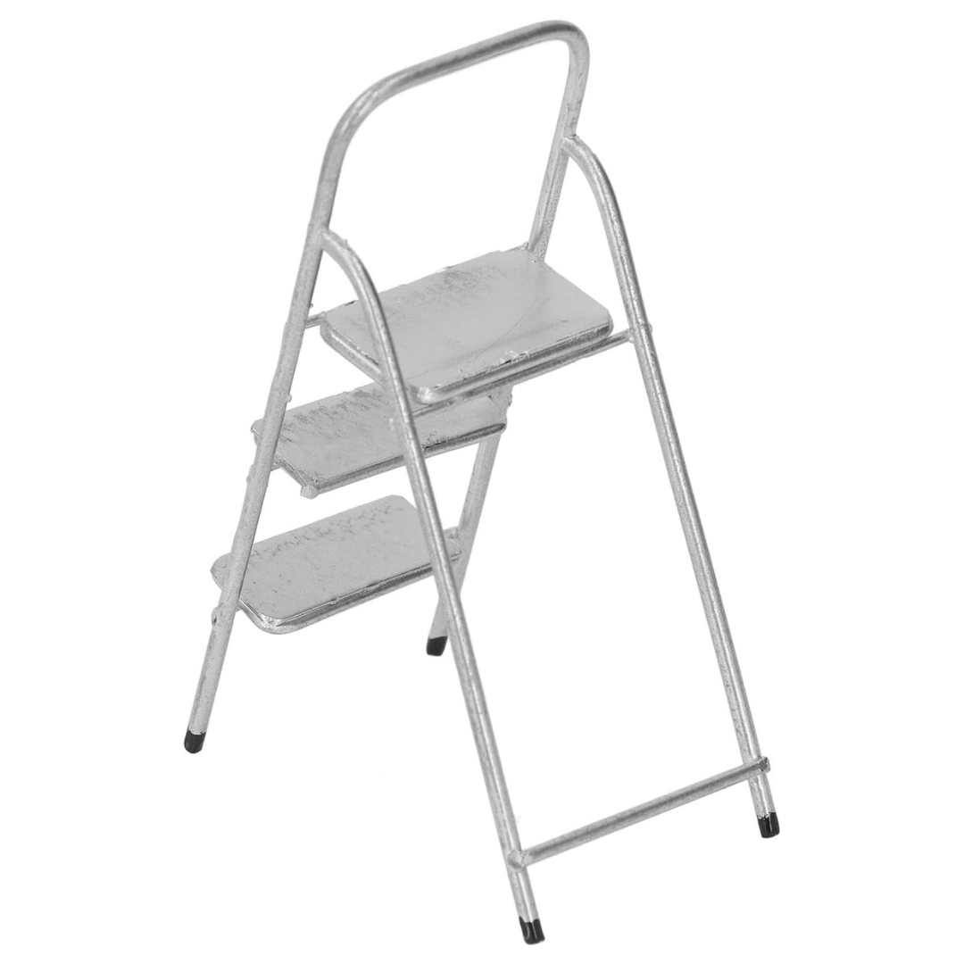 Metal Delicate Texture Mini 3 Step Ladder