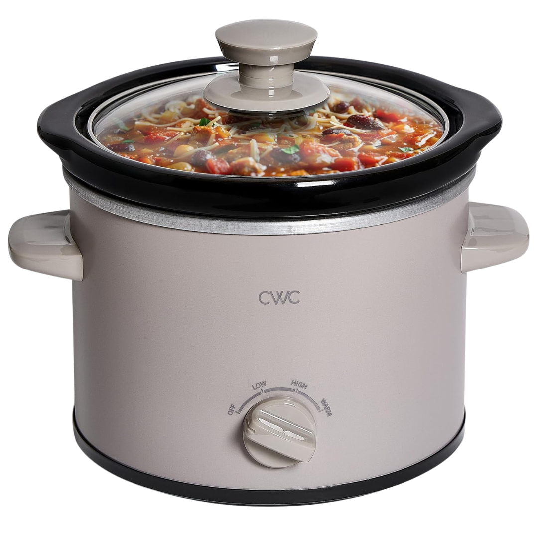 2-Qt COOK WITH COLOR Mini Electric Round Slow Cooker (Various)
