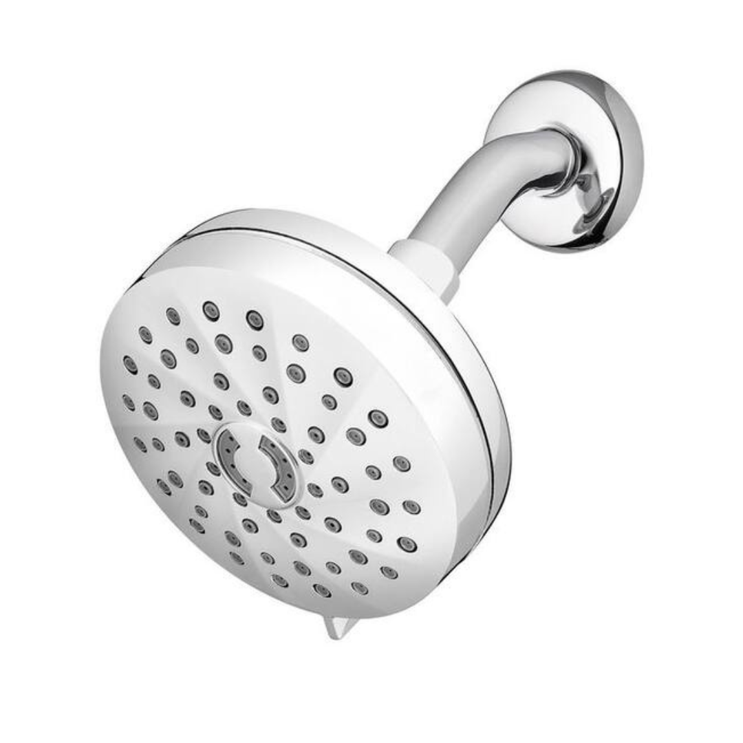 Revive 7-Spray Patterns With 1.8 GPM 4.75" Wall Mount Fixed Shower Head