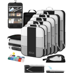 10-Pack OlarHike Compression Packing Cubes