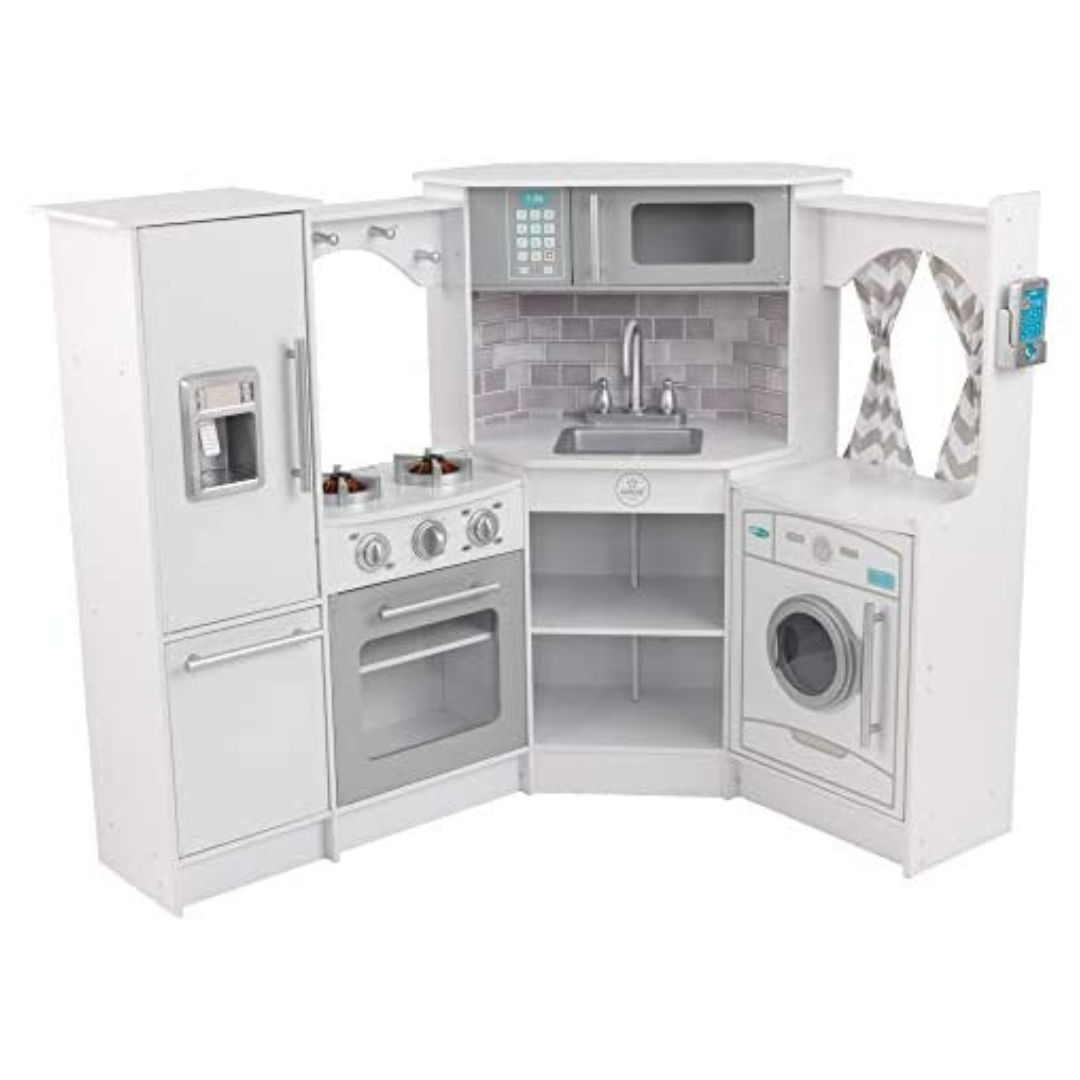 KidKraft Ultimate Corner Wooden Play Kitchen