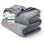 90"x90" Bedsure GentleSoft Fleece Microfiber Queen Blankets