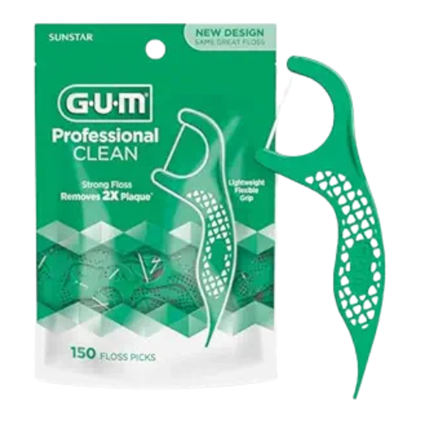 150-Count GUM Professional Clean Floss Picks