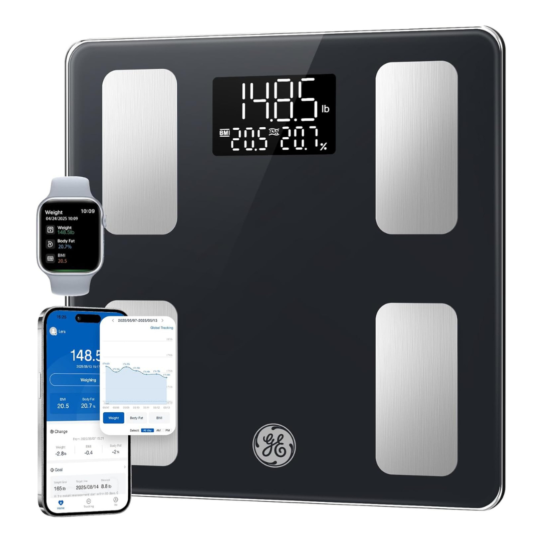 GE Smart Scale For Body Weight And Fat W/ 13 Body Composition (400lb)