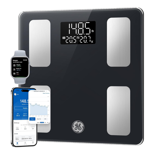 GE Smart Scale For Body Weight And Fat W/ 13 Body Composition (400lb)