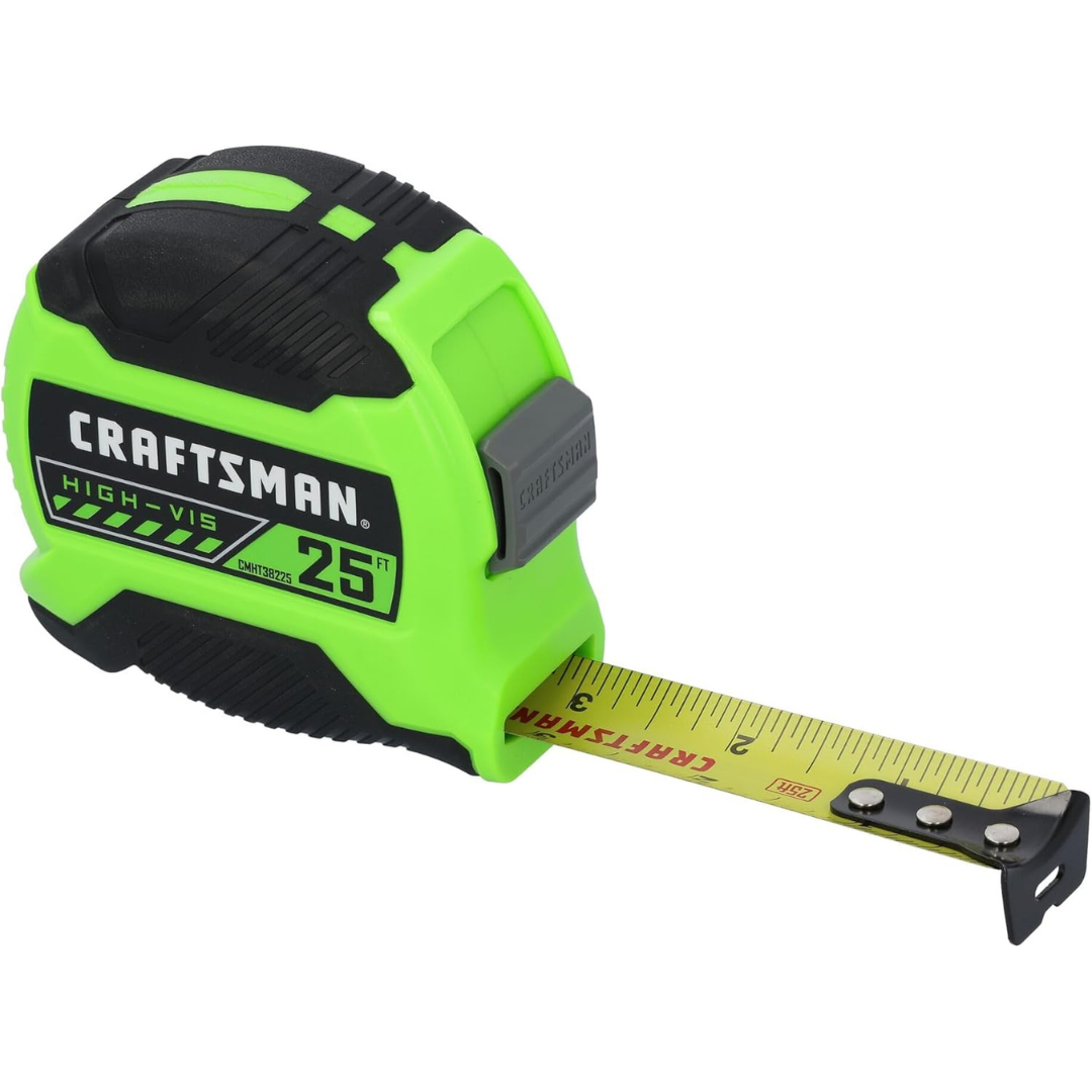 Craftsman High-Visibility 25 Feet Tape Measure (CMHT38225LW)