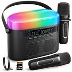 Topchase Portable LED Display Karaoke Machine (2 colors)