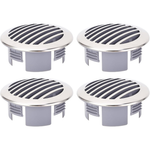 4-Piece High Polished Boats Airflow Vent Cover