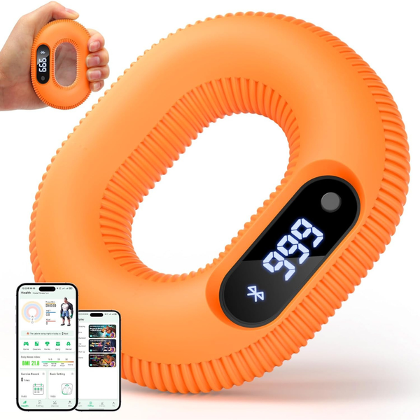 Smart Bluetooth Hand Rehab Exerciser with App Tracking
