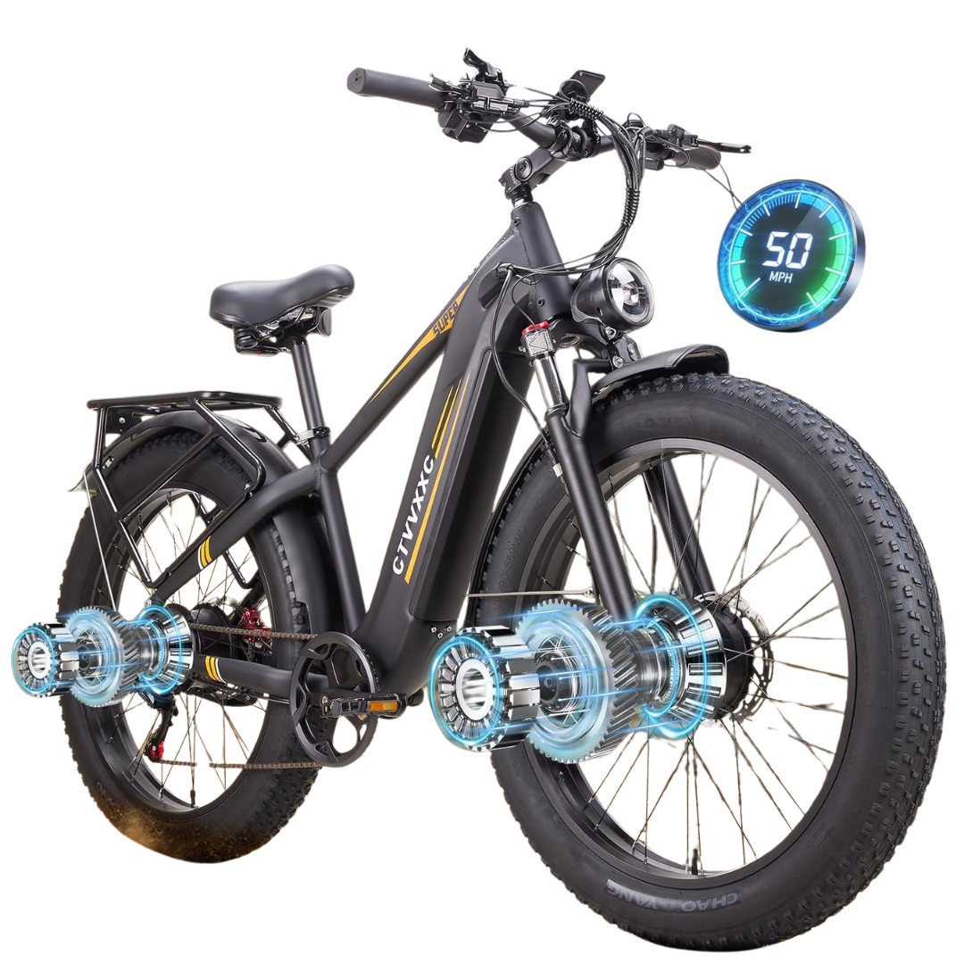 Electric 6000W Peak Mountain Bicycle