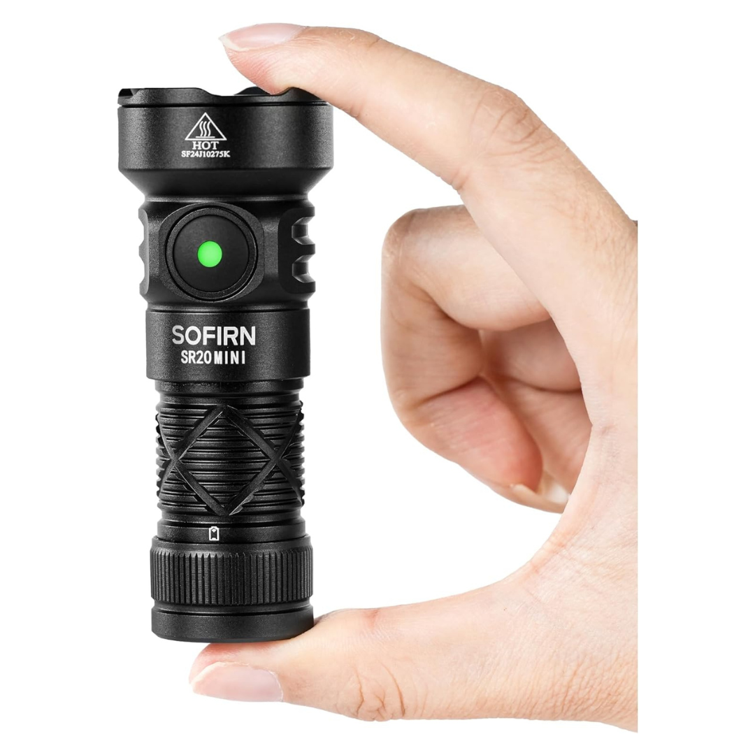 Sofirn SR20 Mini LED Rechargeable Pocket Red Flashlight