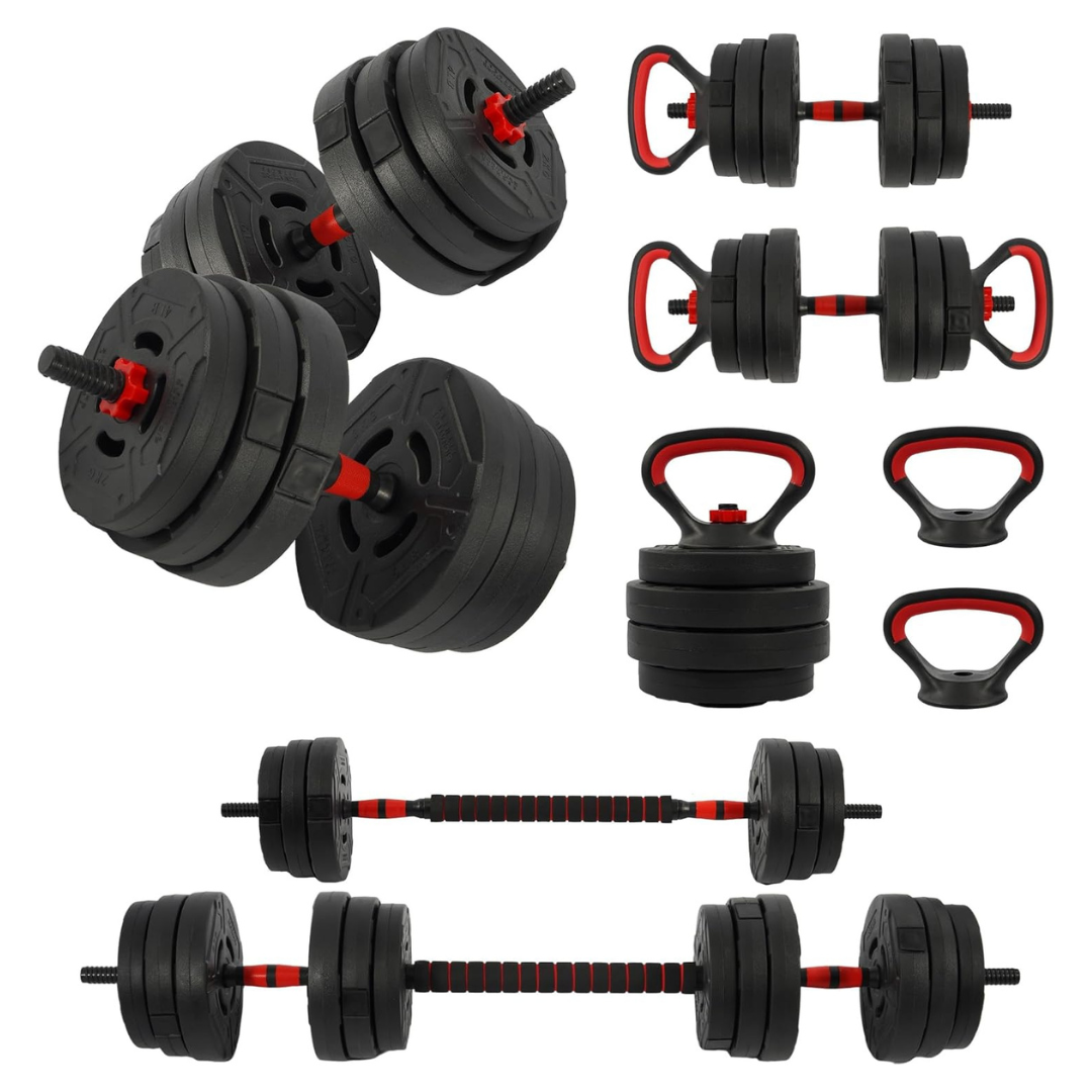 Fitvids Adjustable Dumbbell Set With Connector