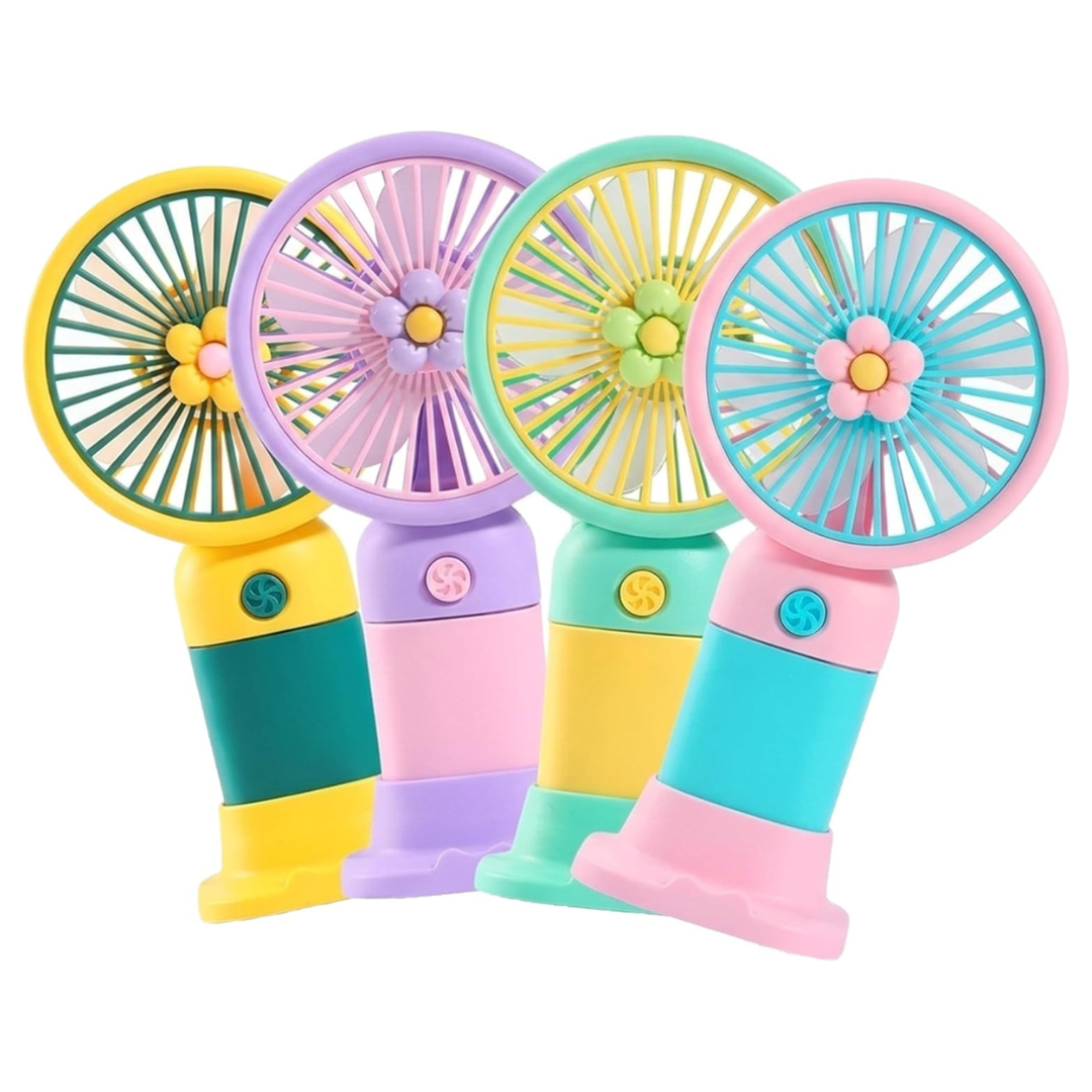 4 Pack Mini Handheld Fans