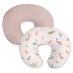 2 Pack 100% Cotton Removable Breastfeeding Pillow Covers