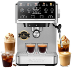4-in-1 Espresso Machine And Coffee Maker Combo W/ Milk Frother