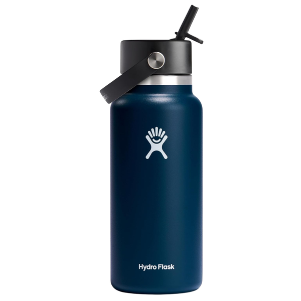 32-Oz Hydro Flask Wide Mouth Flex Straw Water Bottle