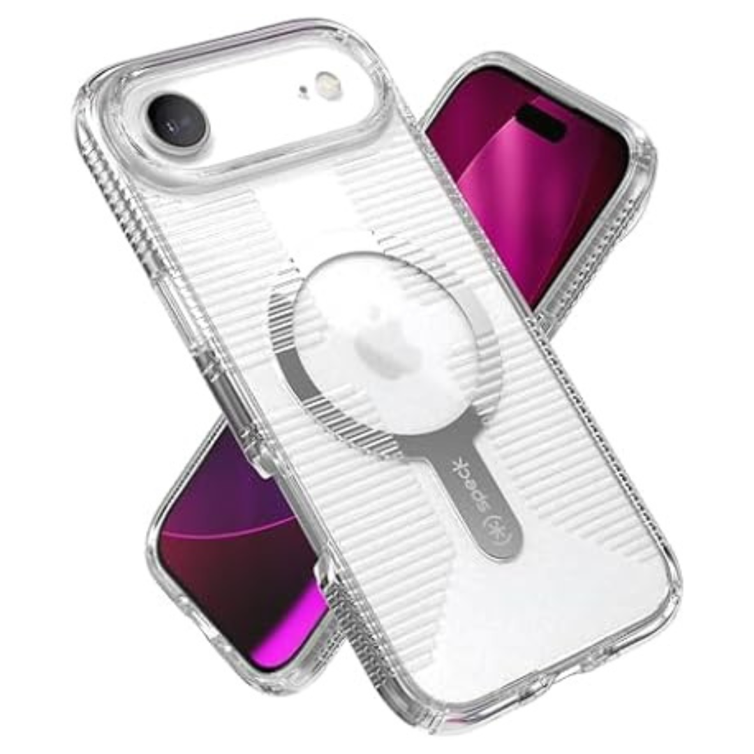 Speck GEMSHELL Grip +MS Case For iPhone 17 (Clear)