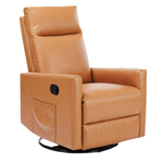 Sweetcrispy High Back 360 Swivel Recliner Chair