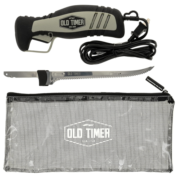 110V Electric Fillet Knife With Rechargeable Battery, 8" Blade