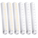 6-Pack Motion Sensor Under Cabinet Light