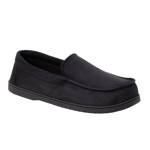 Dearfoams Men's Cozy Comfort Jason Microsuede Moccasin Slippers (Various)