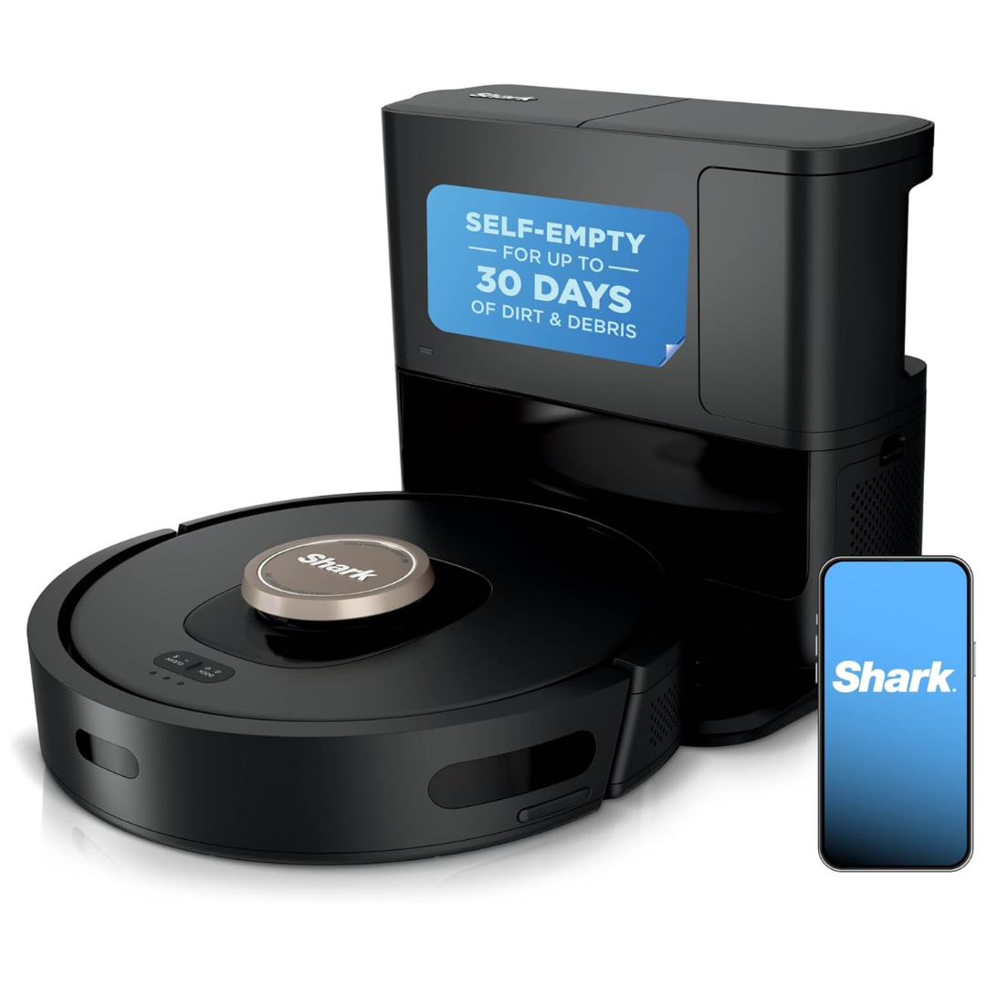 Shark AV2501AE AI Robot Vacuum With XL HEPA Self-Empty Base