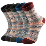 5 Pack Women's Winter Warm Wool Socks