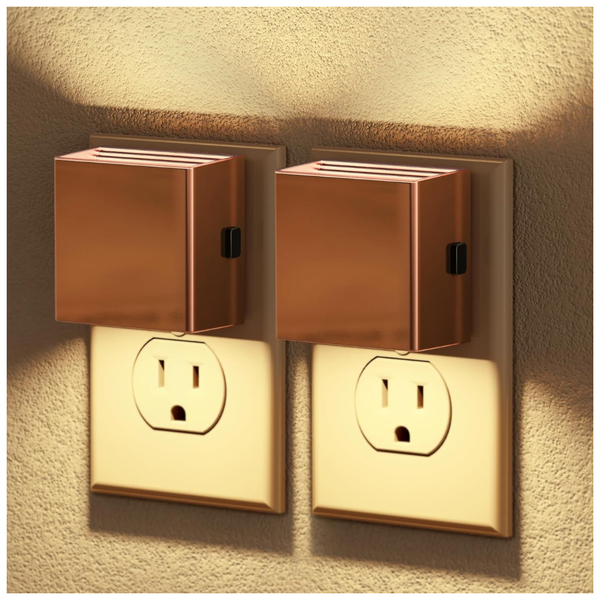 2 Pack Night Lights Plug Into Wall