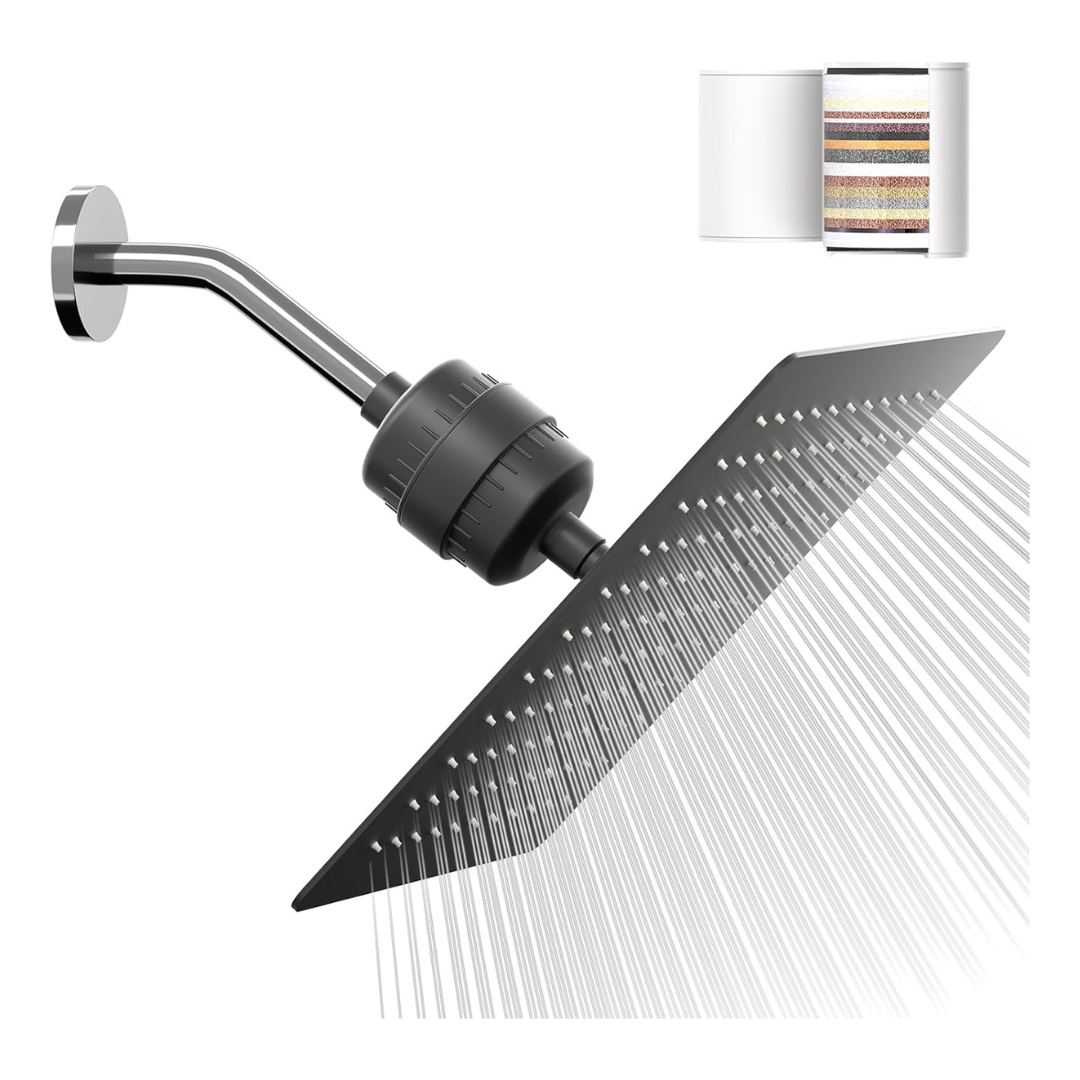 10" Vapralis Filtered Shower Head With 20-Stage Filter (Various)