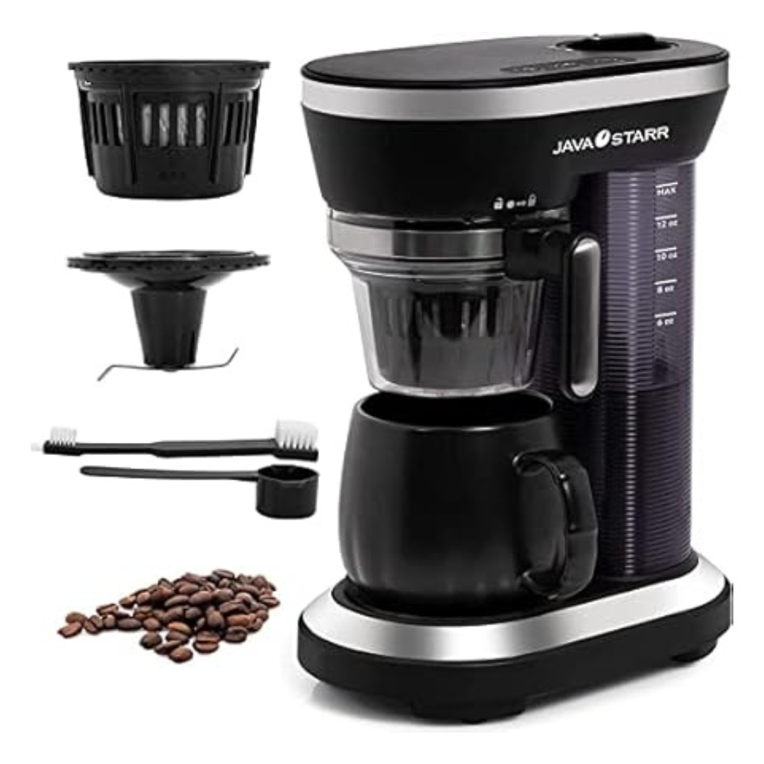 Javastarr All-In-One Grind And Brew Coffee Maker